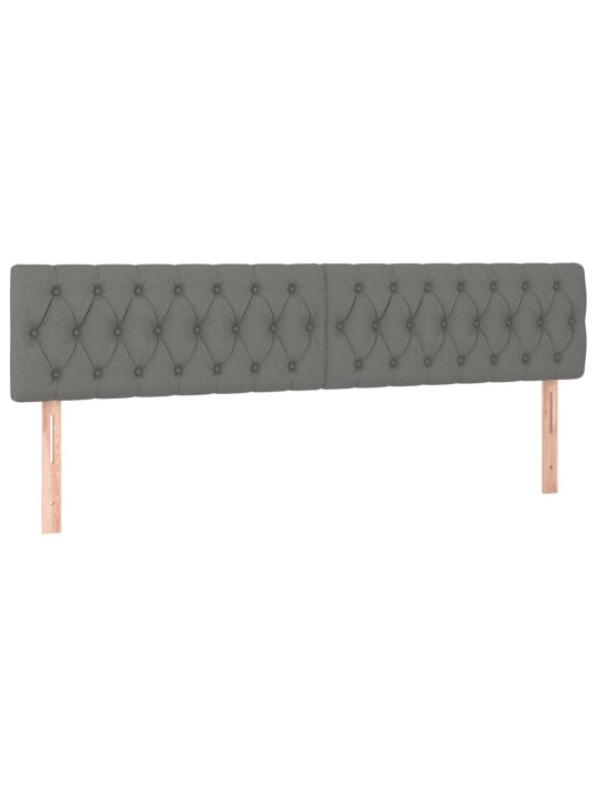 Galvūgalis, 2vnt.,tamsiai pilkos spalvos,90x7x78/88cm, audinys