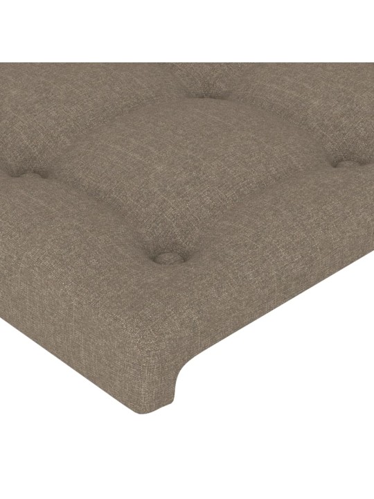 Galvūgalis, taupe spalvos, 80x5x78/88cm, audinys