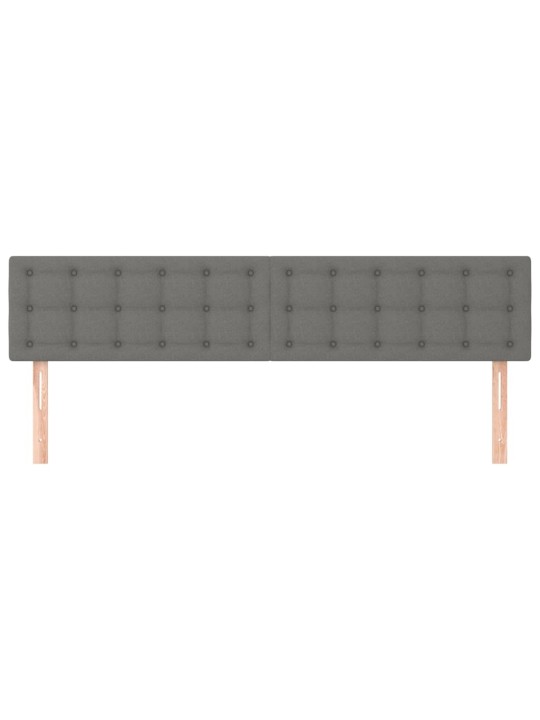 Galvūgalis, 2vnt.,tamsiai pilkos spalvos,90x5x78/88cm, audinys