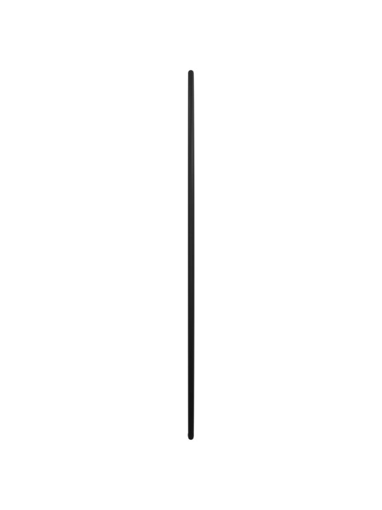 Sieninis veidrodis, juodos spalvos, 50cm skersmens, apskritas