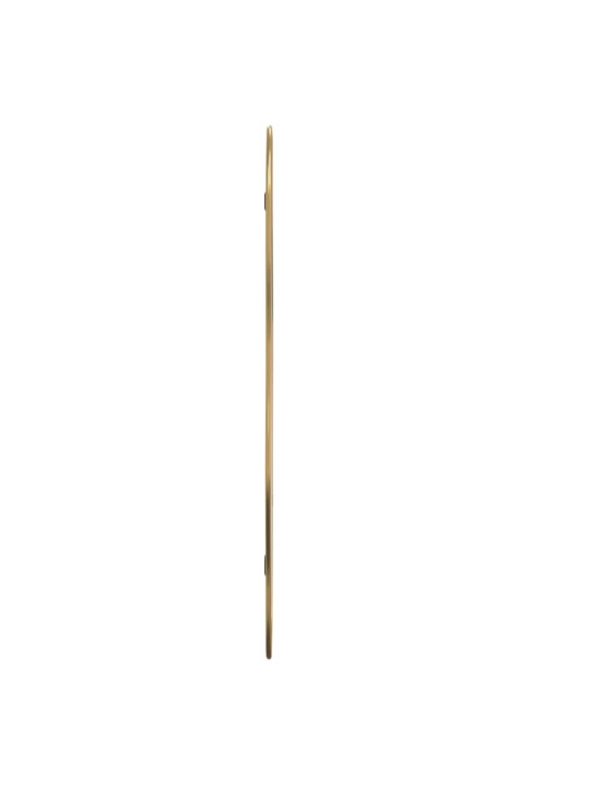Sieninis veidrodis, auksinės spalvos, 60x25cm