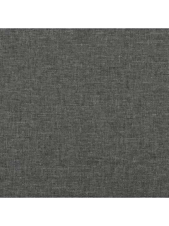 Lovos rėmas, tamsiai pilkos spalvos, 140x200cm, audinys
