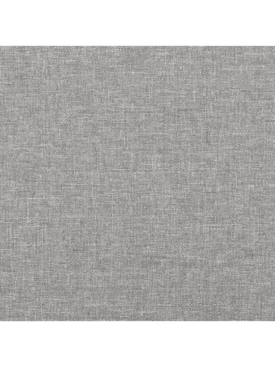 Lovos rėmas, šviesiai pilkos spalvos, 200x200 cm, audinys