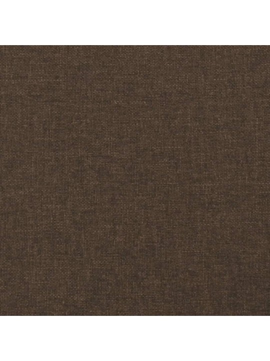 Lovos rėmas, tamsiai rudos spalvos, 90x200cm, audinys