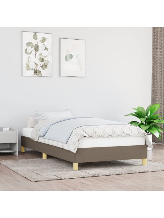 Lovos rėmas, taupe spalvos, 100x200cm, audinys