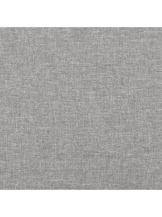 Lovos rėmas, šviesiai pilkos spalvos, 200x200 cm, audinys