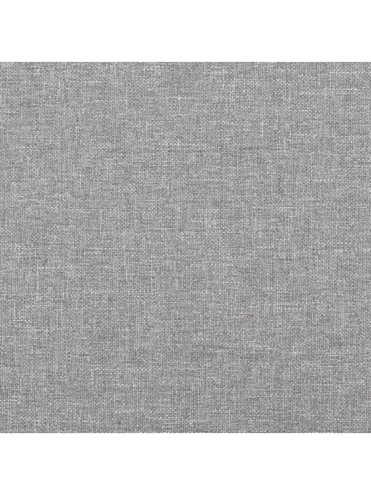 Lovos rėmas, šviesiai pilkos spalvos, 80x200cm, audinys