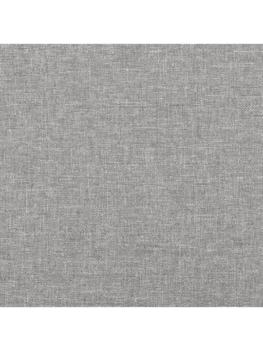 Lovos rėmas, šviesiai pilkos spalvos, 200x200 cm, audinys