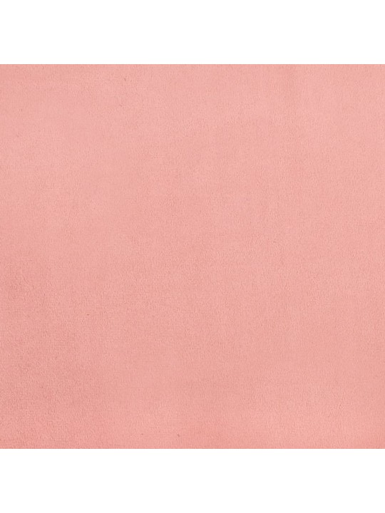 Lovos rėmas, rožinis, 160x200 cm, aksomas
