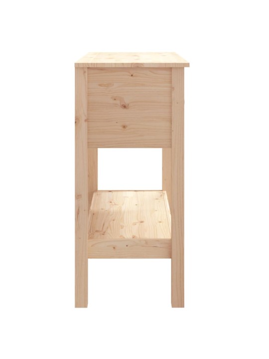 Konsolinis staliukas, 75x35x75cm, pušies medienos masyvas