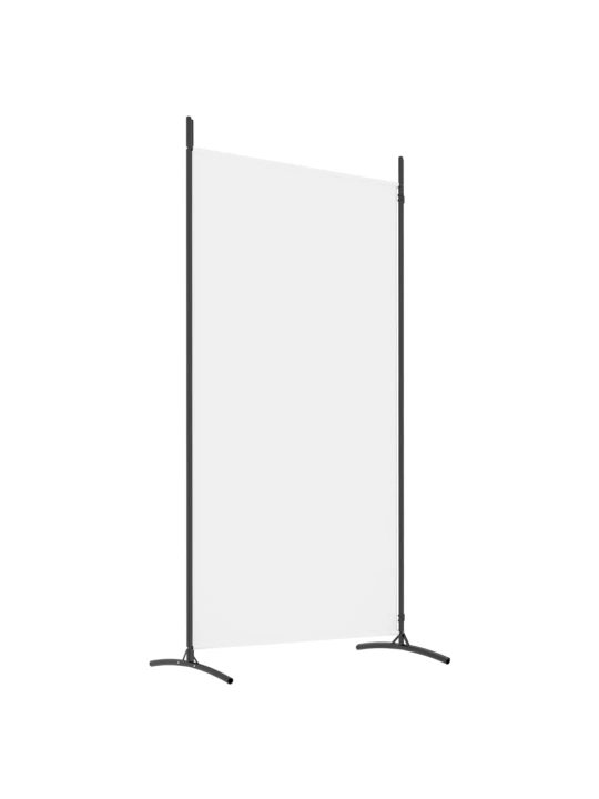 Kambario pertvara, 2 dalių, baltos spalvos, 175x180cm, audinys