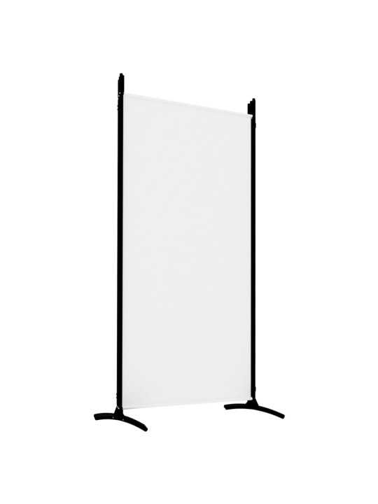 Kambario pertvara, 5 dalių, baltos spalvos, 433x180cm, audinys