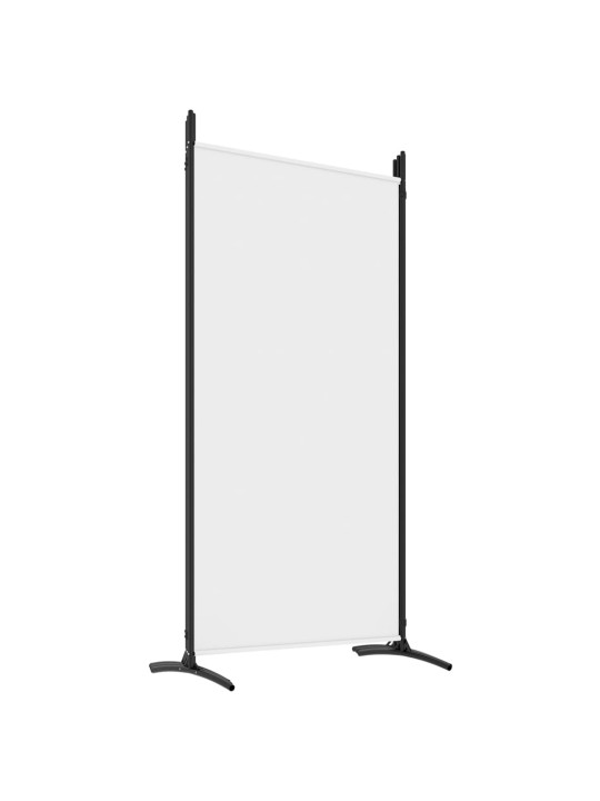 Kambario pertvara, 6 dalių, baltos spalvos, 520x180cm, audinys