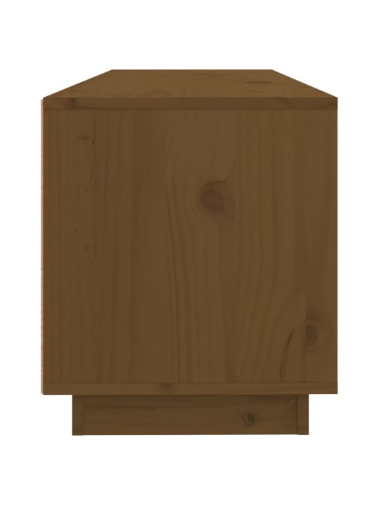 Televizoriaus spintelė, medaus ruda, 100x34x40cm, pušis