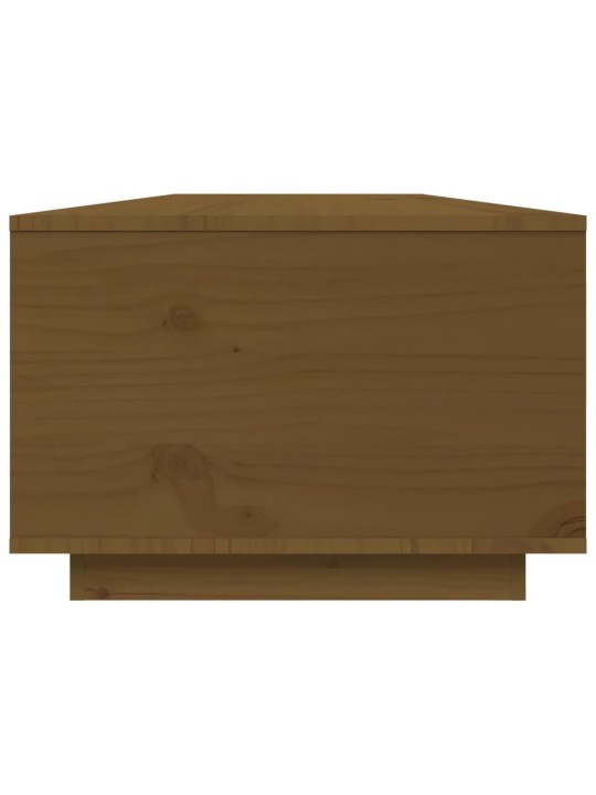 Kavos staliukas, medaus rudas, 80x50x35,5cm, pušies masyvas
