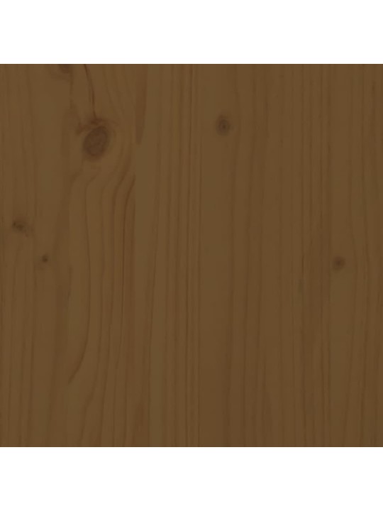 Šoninė spintelė, medaus ruda, 100x40x75cm, pušies masyvas