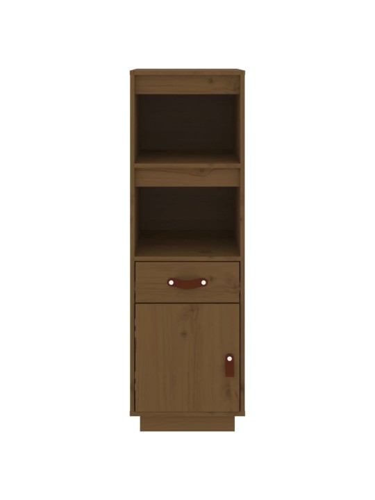 Komoda, medaus ruda, 34x40x108,5cm, pušies medienos masyvas