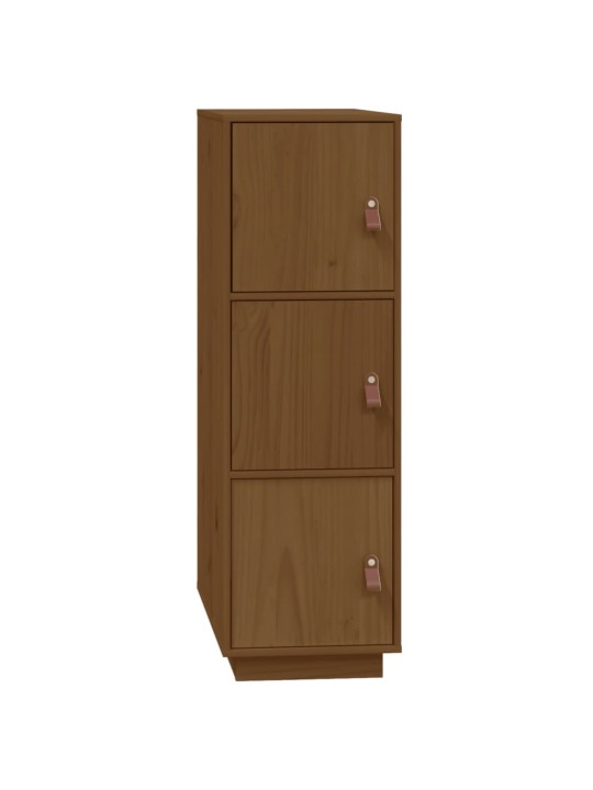 Komoda, medaus ruda, 34x40x108,5cm, pušies medienos masyvas