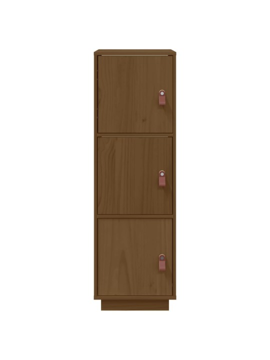 Komoda, medaus ruda, 34x40x108,5cm, pušies medienos masyvas