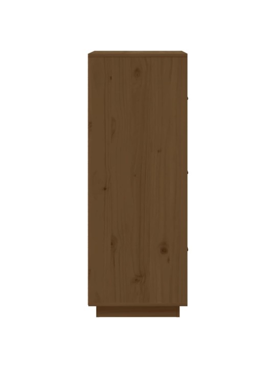 Komoda, medaus ruda, 34x40x108,5cm, pušies medienos masyvas