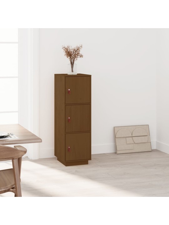 Komoda, medaus ruda, 34x40x108,5cm, pušies medienos masyvas
