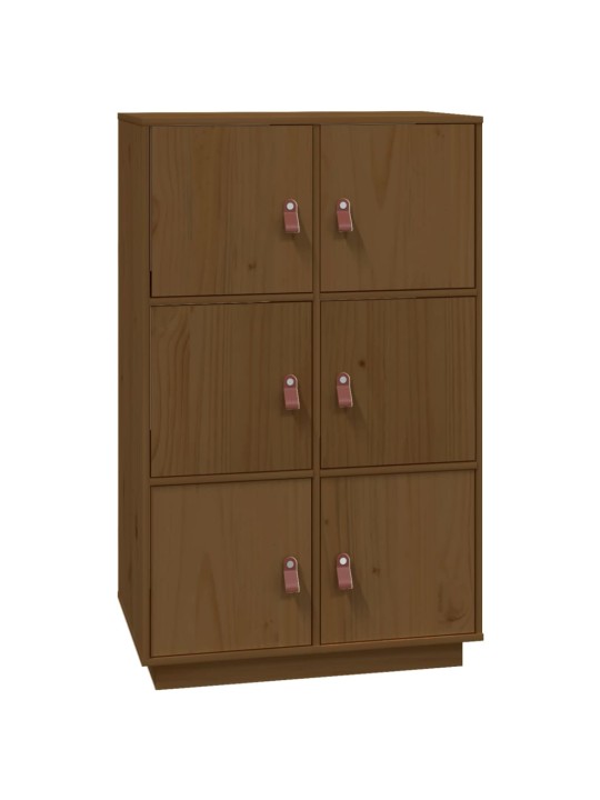 Komoda, medaus ruda, 67x40x108,5cm, pušies medienos masyvas