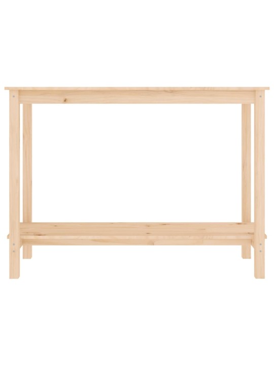 Konsolinis staliukas, 110x40x80cm, pušies medienos masyvas