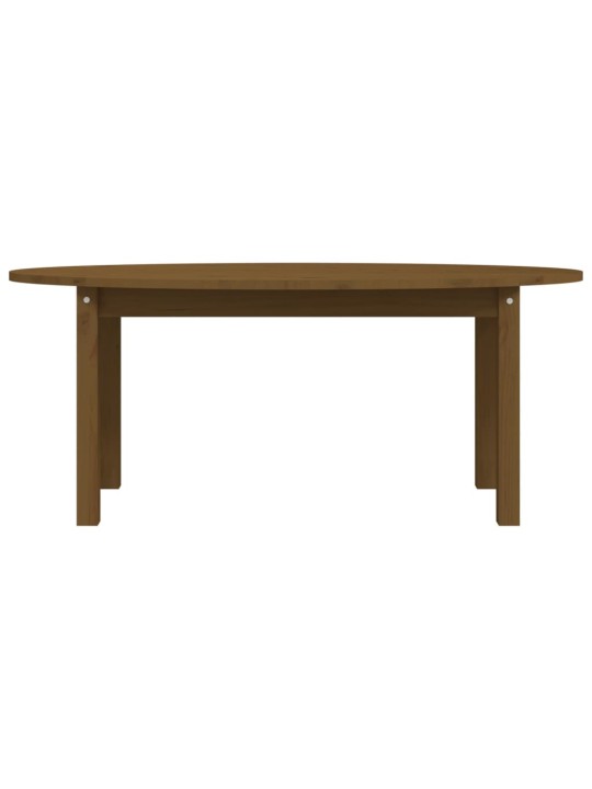 Kavos staliukas, medaus rudas, 110x55x45cm, pušies masyvas