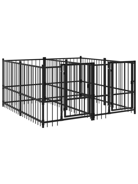 Lauko voljeras šunims, plienas, 3,75m²