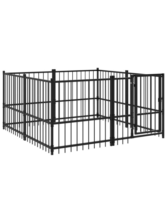 Lauko voljeras šunims, plienas, 3,75m²