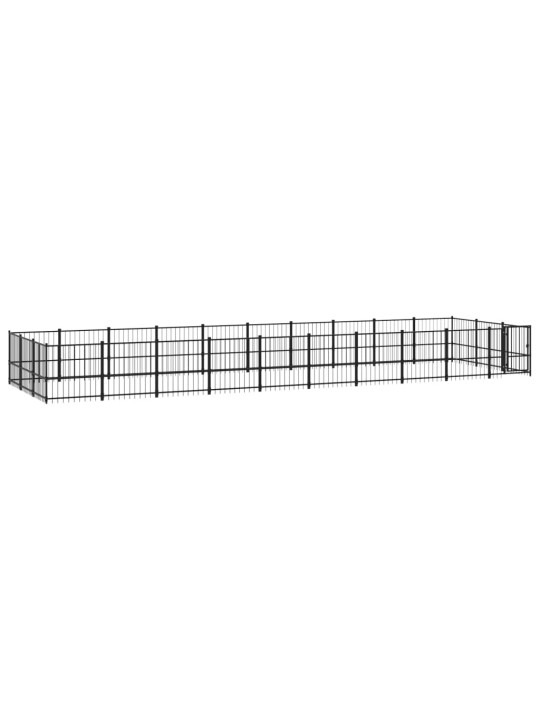 Lauko voljeras šunims, plienas, 28,23m²