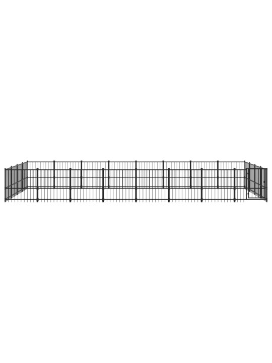 Lauko voljeras šunims, plienas, 30,11m²