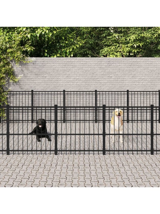 Lauko voljeras šunims, plienas, 30,11m²