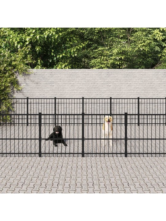 Lauko voljeras šunims, plienas, 32,93m²