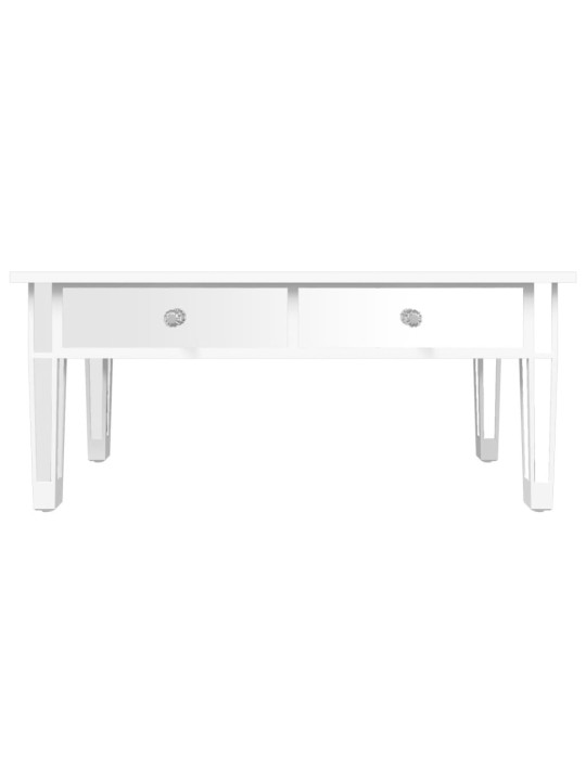 Veidrodinis kavos staliukas, 106x45x45cm, mediena ir stiklas