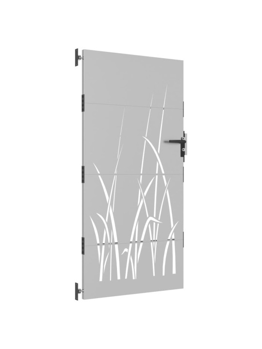 Sodo vartai, 85x175cm, corten plienas, žolės dizaino