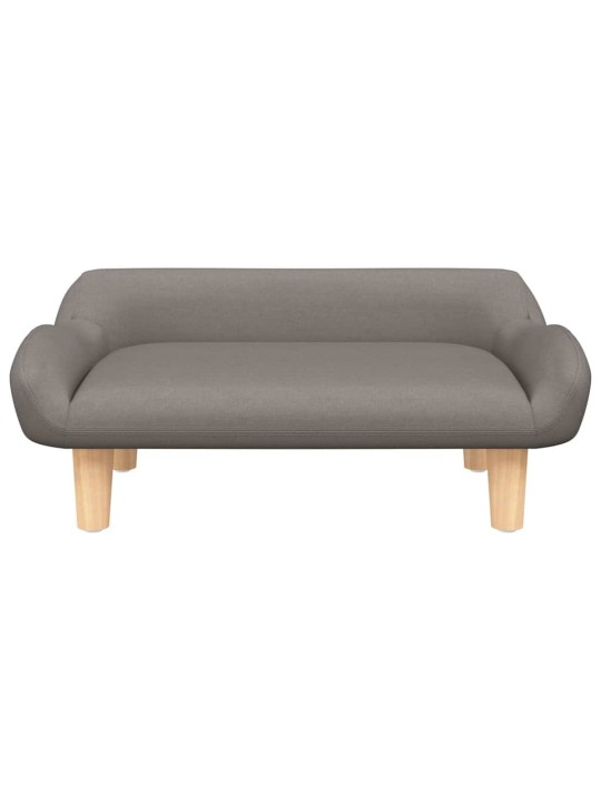 Lova šunims, taupe spalvos, 70x40x24cm, audinys