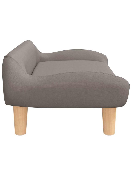 Lova šunims, taupe spalvos, 70x40x24cm, audinys