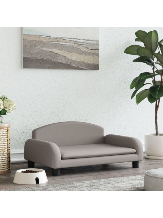 Lova šunims, taupe spalvos, 70x45x30cm, audinys