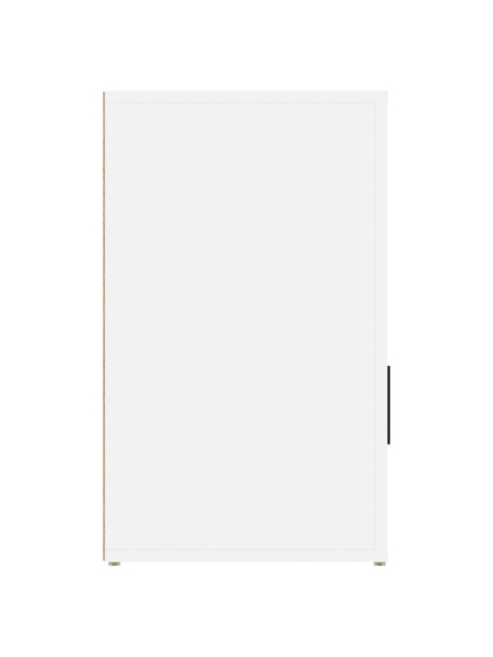 Naktinė spintelė, baltos spalvos, 50x36x60cm, apdirbta mediena