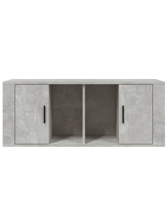 Televizoriaus spintelė, betono pilka, 100x35x40cm, mediena