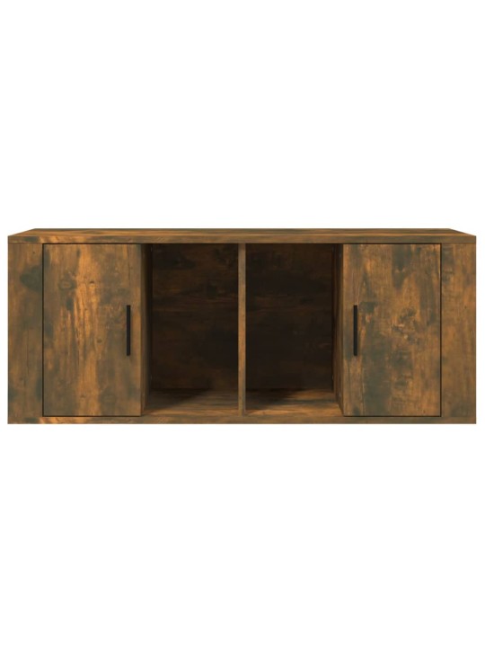 Televizoriaus spintelė, dūminio ąžuolo, 100x35x40cm, mediena