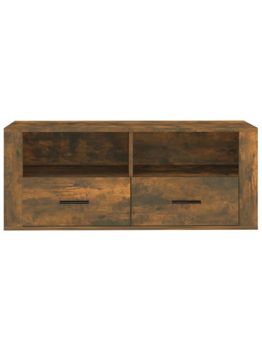 Televizoriaus spintelė, dūminio ąžuolo, 100x35x40cm, mediena