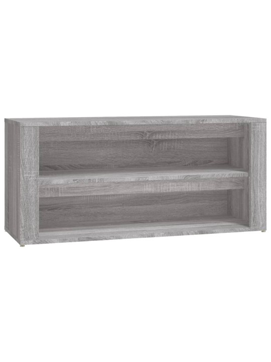 Lentyna batams, pilka ąžuolo, 100x35x45cm, apdirbta mediena