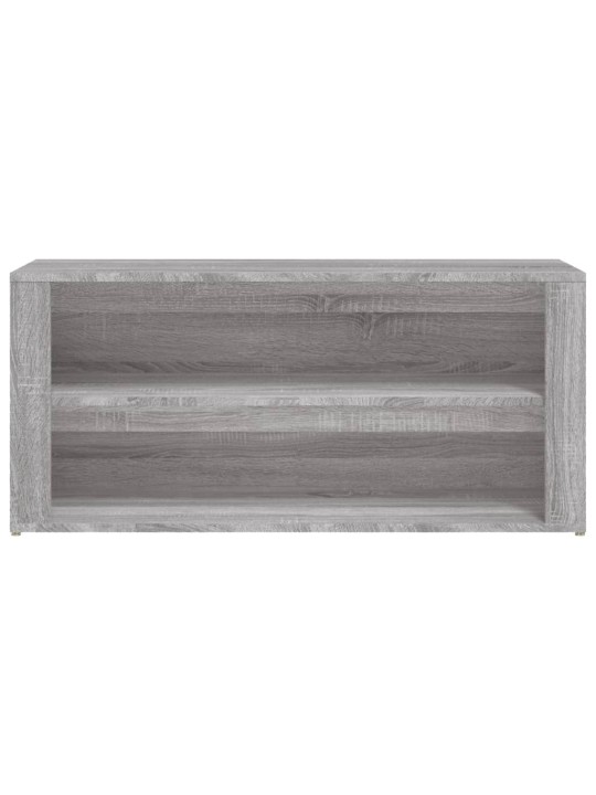 Lentyna batams, pilka ąžuolo, 100x35x45cm, apdirbta mediena