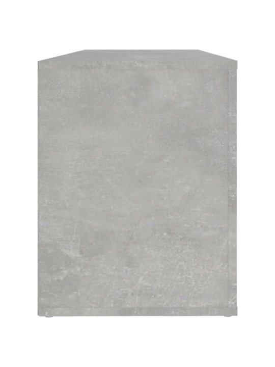 Spintelė batams, betono pilka, 100x35x45cm, apdirbta mediena