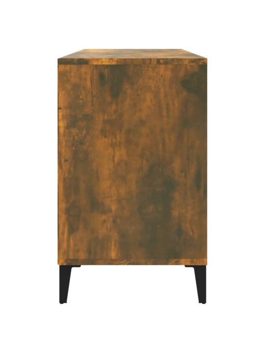 Spintelė batams, dūminio ąžuolo, 102x36x60cm, apdirbta mediena