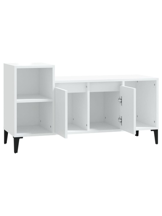 Televizoriaus spintelė, baltos spalvos, 100x35x55cm, mediena