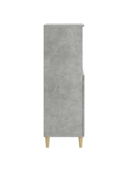 Komoda, betono pilkos spalvos, 60x36x110cm, apdirbta mediena