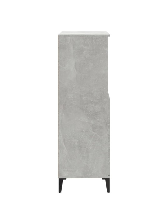 Komoda, betono pilkos spalvos, 60x36x110cm, apdirbta mediena